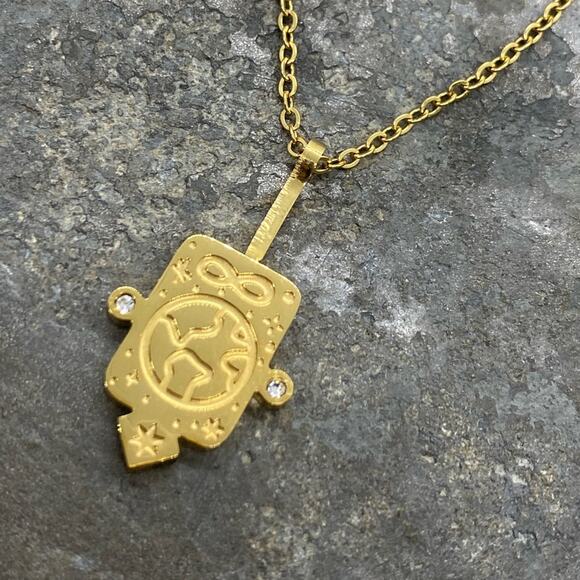 NEW Vintage Style World Tarot Pendant Layering Necklace - Picture 6 of 8